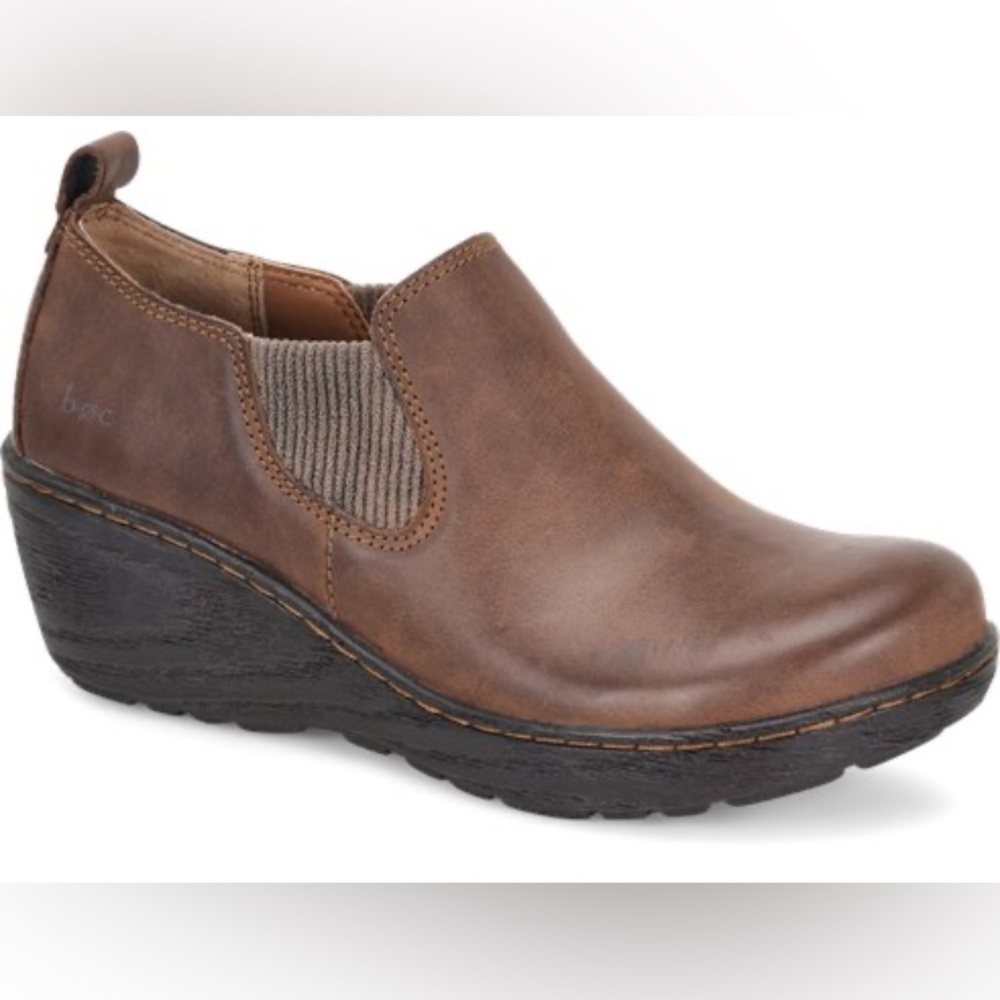 BOC Stefano wedge clog leather size 11